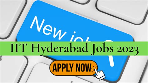 Application For Employment Iit Hyderabad Recruitment Junior