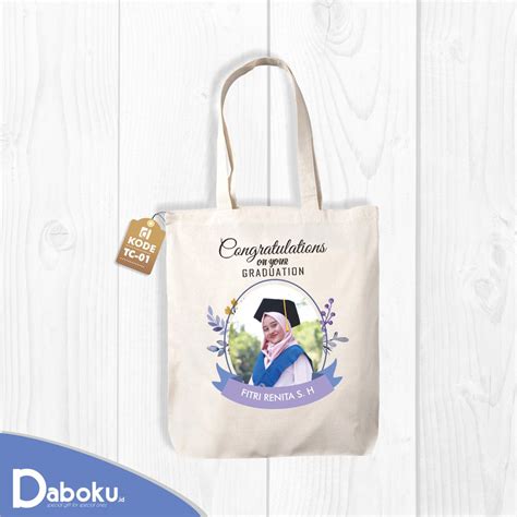 Jual Daboku Kado Buket Wisuda Ulang Tahun Hadiah Pernikahan Totebag