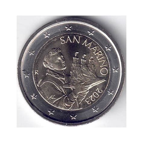 2 EUROS SAN MARINO 2023 8V