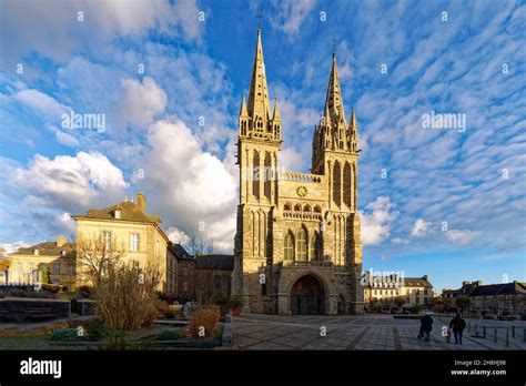 France Finistere Saint Pol De Leon The Saint Paul Aurelien Cathedral