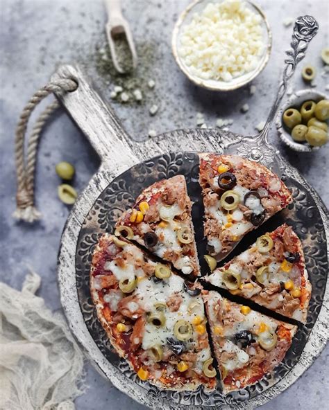 FIT PIZZA NA TWAROGOWYM SPODZIE SZCZYPTA WANILII Recipe Food