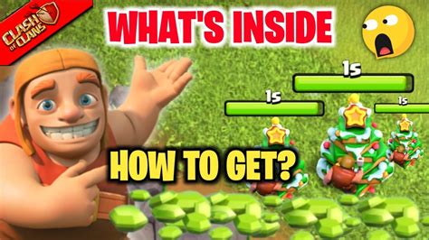 How To Get Many Clashmas Tree In Clash Of Clans What S Inside