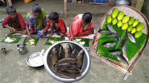 How To Cook Koi Fish Recipe With Vegetable By Santali Tribe Girl Very