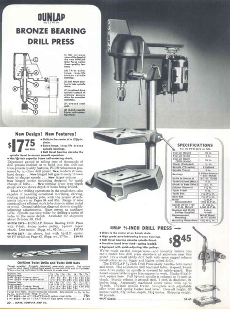 Sears Craftsman Drill Press Parts List Pdf