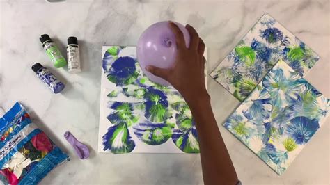 Easy To Make Abstract Balloon Art Youtube