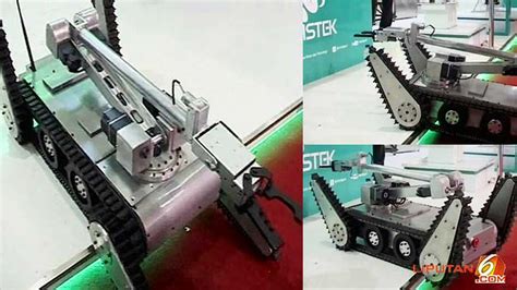 Morolipi Robot Penjinak Bom Buatan Indonesia News Liputan