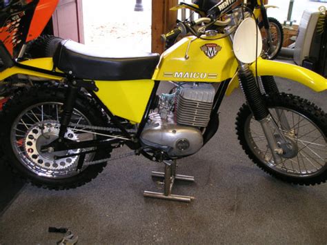 Maico Mc Wide Frame Motorcycle Restored