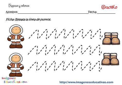 Grafomotricidad Ficha Inicial 6 Imagenes Educativas