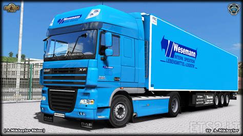 DAF XF 105 By Vad K Wesemann Combo Skin ETS2 Mods