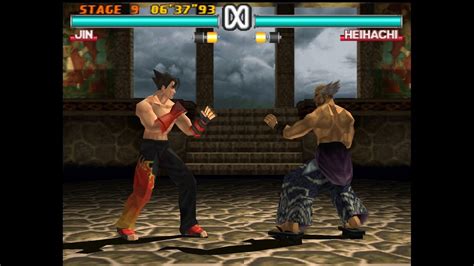 Tekken Psone Jin Kazama Playthrough Youtube