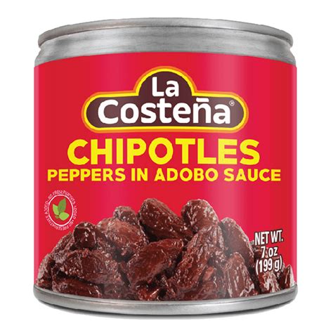 La Costeña Chipotle Peppers In Adobo Sauce 7 Oz