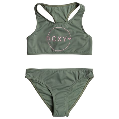 Roxy Basic Active Crop Top Set Bikini Kinder Online Kaufen Berg