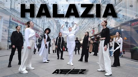 K POP IN PUBLIC ONE TAKE ATEEZ 에이티즈 HALAZIA cover dance by