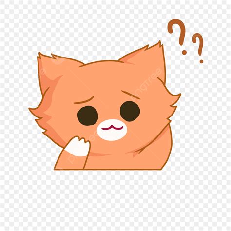 Confused Cat Png Image The Cat S Confused Animal Cat Cute Png Image