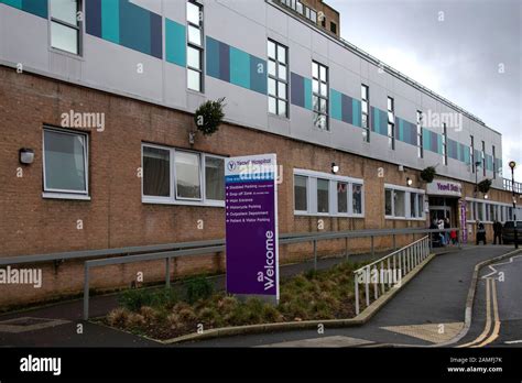 Yeovil District Hospital, Somerset showing the Accident & Emergency ...