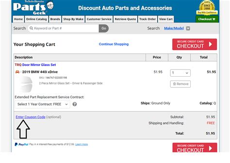 Partsgeek Coupon Code Free Shipping Coupon Code Reddit