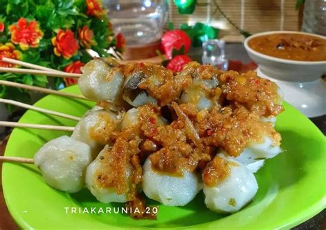 Resep Cilok Bumbu Kacang Oleh Tria Karunia Cookpad