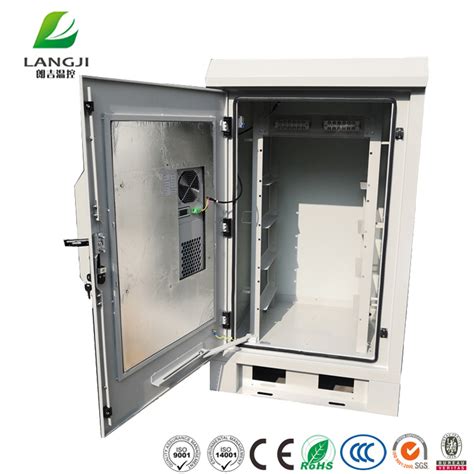 Ip55 Double Wall Outdoor Telecom Equipment Cabinet With Air Conditioner China Outdoor Telecom