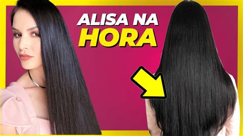 Liso Sem Chapinha E Sem Qu Mica Como Deixar O Cabelo Mais Liso De