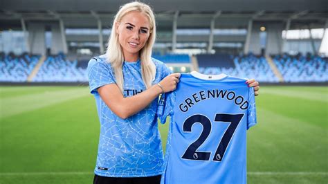 Former Manchester United captain Alex Greenwood joins City on three-year deal