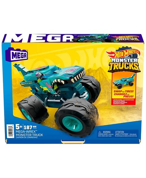 Mega Construx Mega Hot Wheels Mega Wrex Monster Truck Construction Set