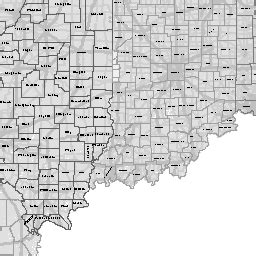 Vermillion County, IN Map