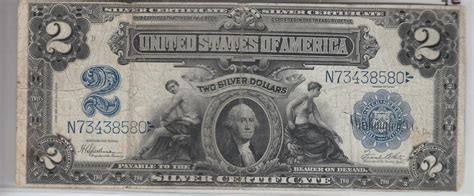 $2 1899 SILVER CERTIFICATE