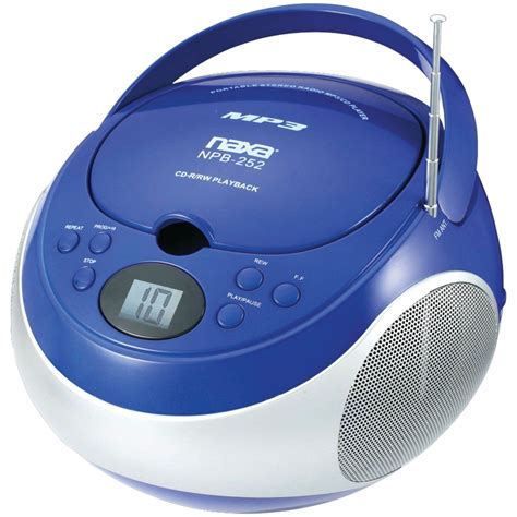 Naxa Portable Mp3cd Player With Amfm Stereo Radio