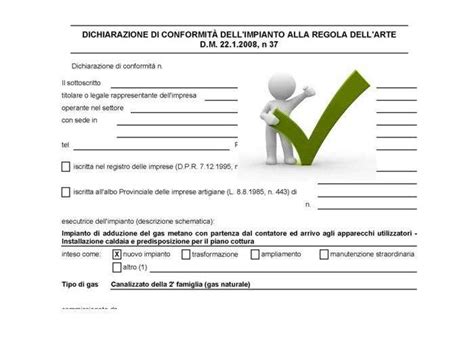 Dichiarazione Di Conformit Chi Rilascia Il Certificato