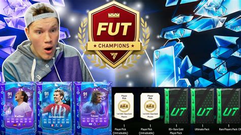 INSANE FUT CHAMP REWARDS 83 X10 PACKS YOU GOT TO SEE THIS FC24