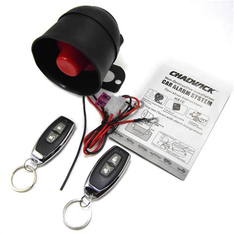 Buy Car Security Horn Vehicle Alarm Security Protection System With 2