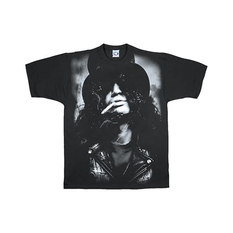 Slash Wearing Top Hat T-Shirt - Woodwind & Brasswind