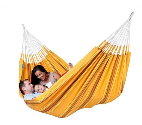 Hamac Double Colombien Currambera Orange La Siesta