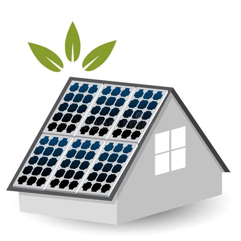 Solar Panels Icon Stock Vector Illustration Of Clip