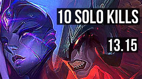 BEL VETH Vs AATROX TOP 10 Solo Kills 71 Winrate Legendary 14 2