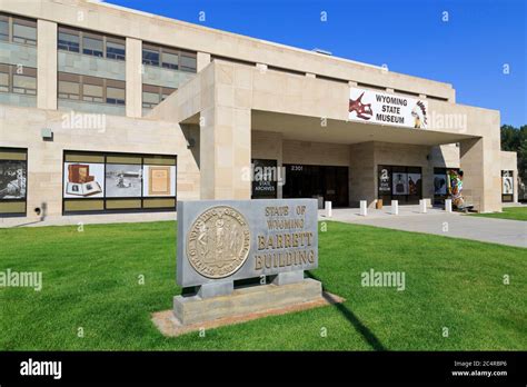 Wyoming State Museum,Cheyenne,Wyoming,USA Stock Photo - Alamy