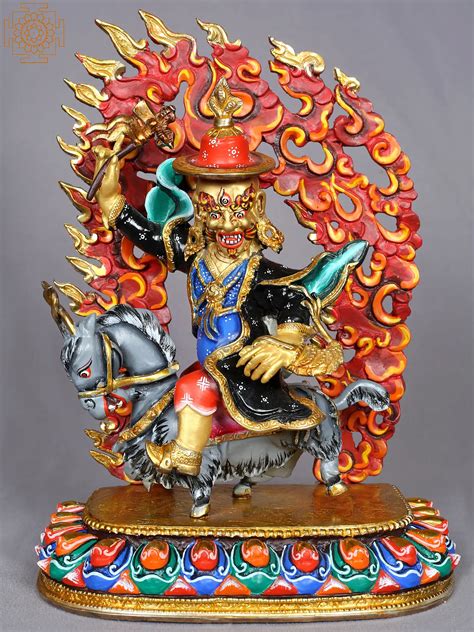 11 Palden Lhamo Tibetan Buddhist Deity Exotic India Art