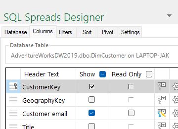 Use Sql Spreads Excel Add In To Update Data In Sql Server