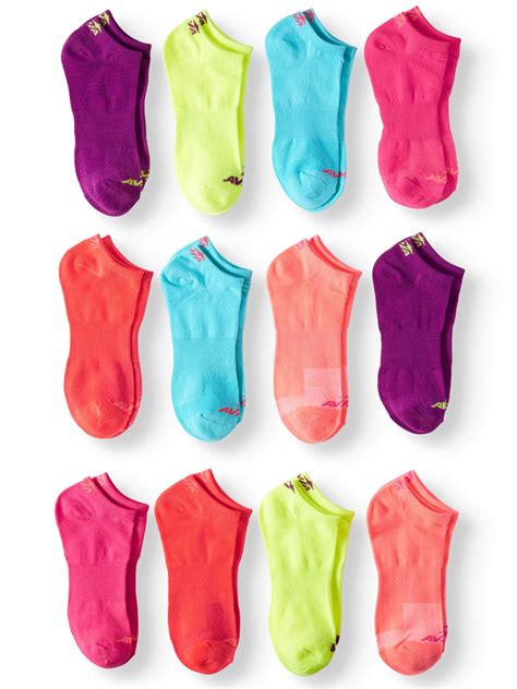 Ladies No Show Socks 12 Pack