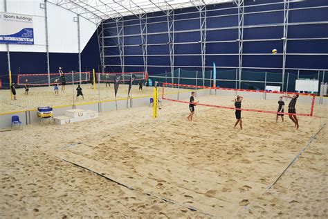 Indoor Volleyball Facility Rubb Usa