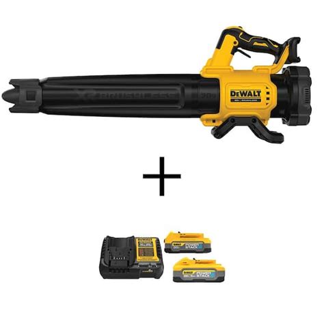 Dewalt 125 Mph 450 Cfm Cordless Brushless Battery Powered 20v Max Lithium Ion Handheld Blower W