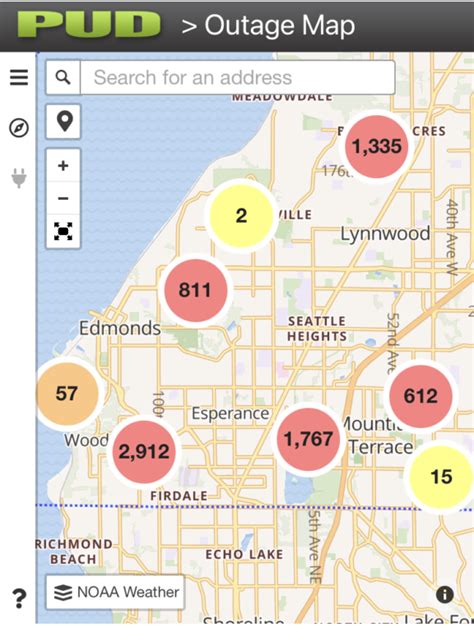 Power Outages Snohomish County Pud