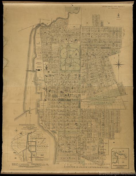 Invercargill City [map of Invercargill], July 1912, additions to Nov ...