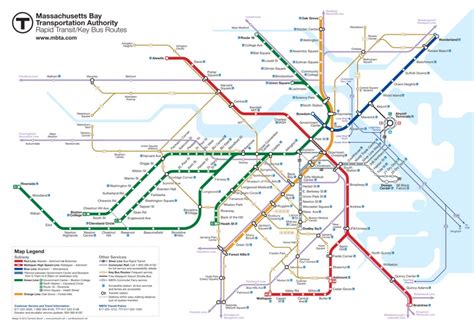 Transit Maps: Project: Boston MBTA Map Redesign