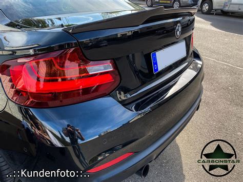 Cstar Carbon Gfk Heckspoiler V Style Passend F R Bmw F F M