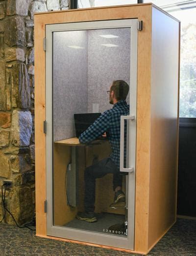 Need A Quiet Spot To Zoom Check Out These New Library Booths News