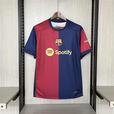 Camisa Barcelona Home Torcedor Masculina Azul E Vermelho