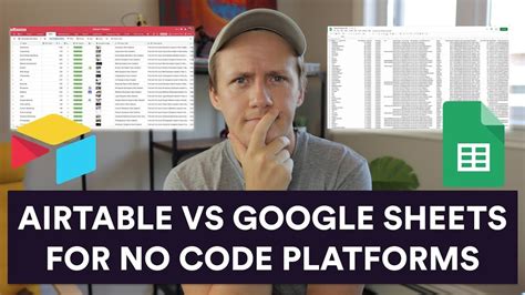 Airtable Vs Google Sheets What Is The Better No Code Database Tool