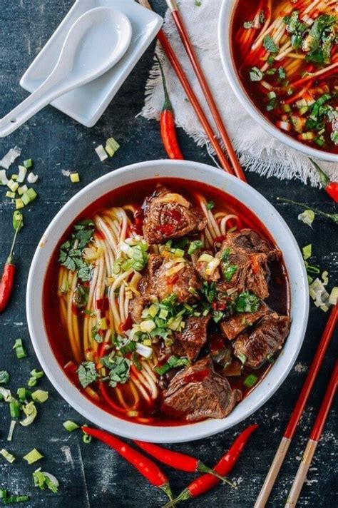 Spicy Beef Noodle Soup - The Woks of Life