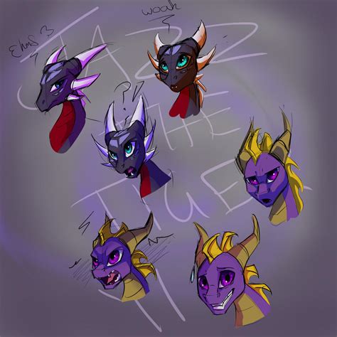 Spyro and Cynder- animated- by JazzTheTiger on DeviantArt